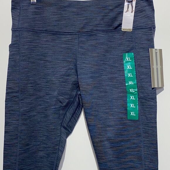 Mondetta Leggings Womens Small High Waisted Moisture Wicking Blue XL New - Picture 3 of 9